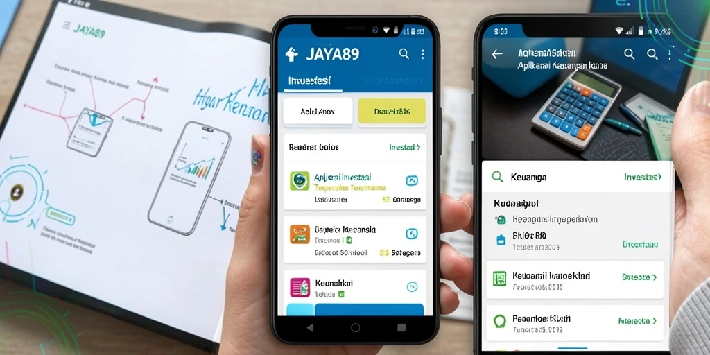 Antarmuka pengguna JAYA89 yang intuitif dan informatif.