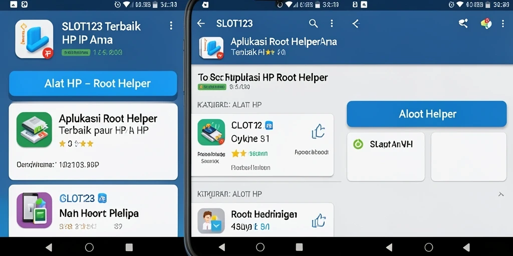 Antarmuka SLOT123 dengan fitur Root Helper yang intuitif
