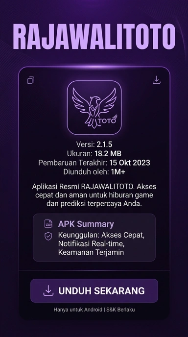 Panduan Unduh dan Instal APK rajawalitoto untuk Android